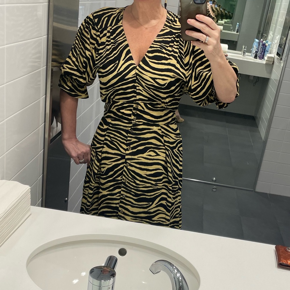 Faithfull Rafa Zebra Dress - Picture 9 of 10